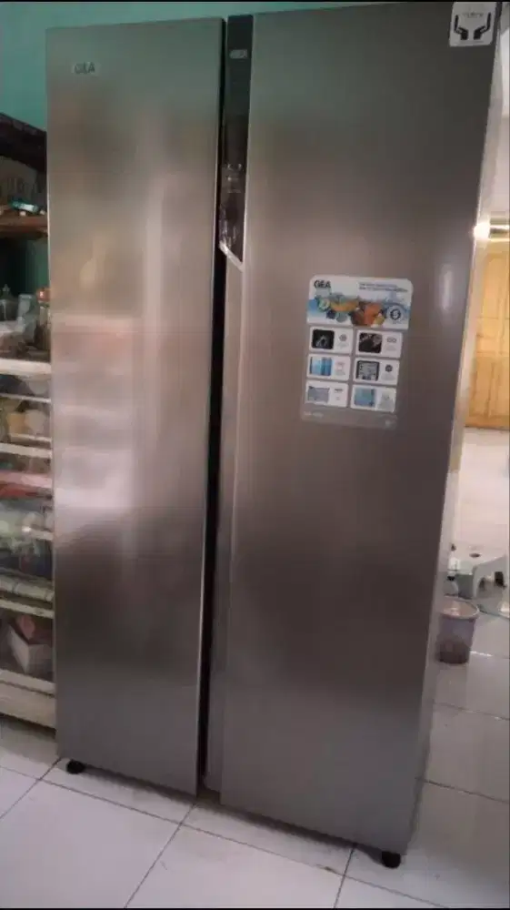 Kulkas 2 Pintu Side By Side GEA - G2D-472.R