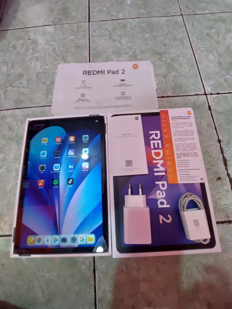 Redmi Pad 2 4/128 Wifi Mulus Grs