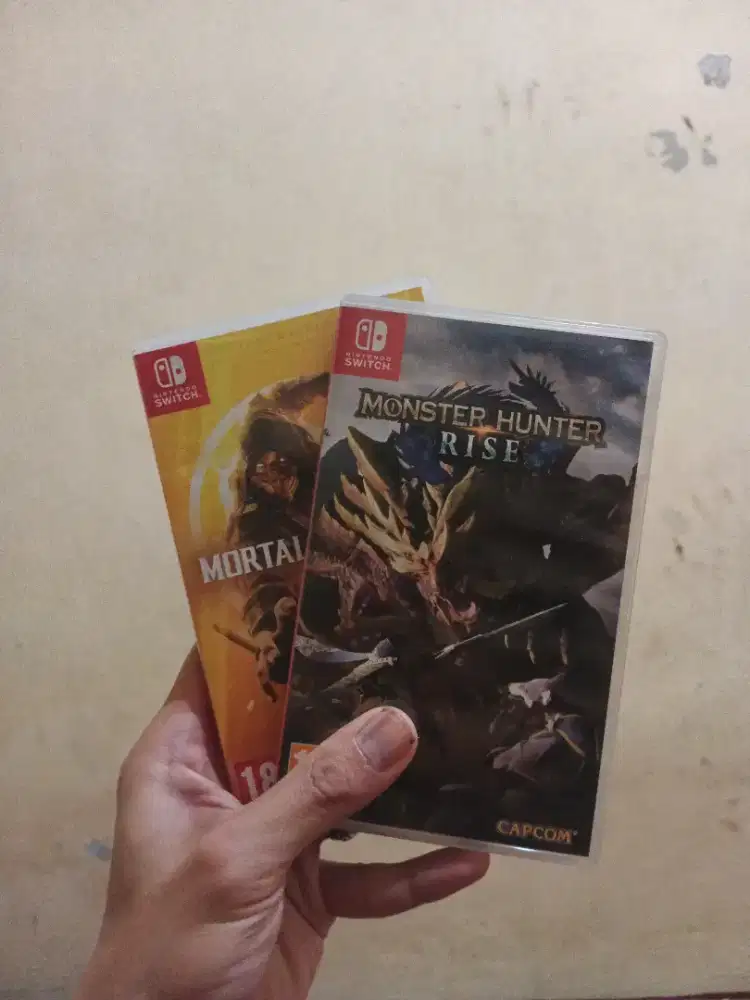 2 Games nintendo switch