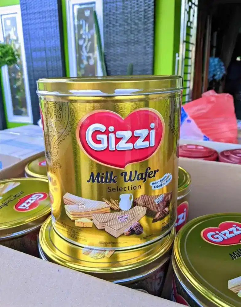 Wafer gizzi kaleng promo termurah!!!