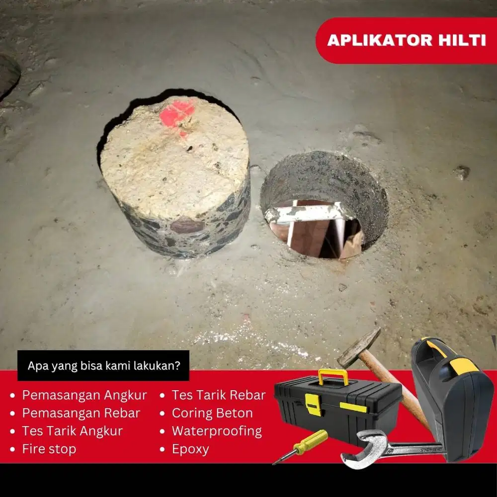 Jasa Core Drill Beton Berpengalaman Harga Bersaing