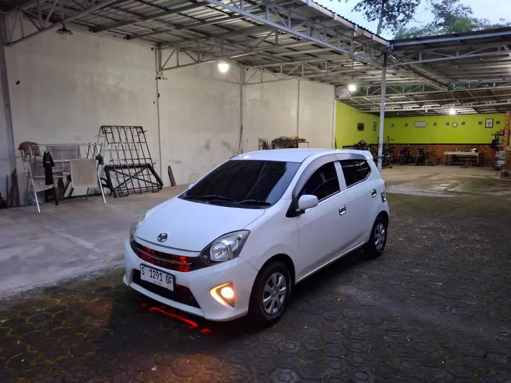 Toyota Agya 1.0 E 2014 Plat S sis mobil bekas sekoto kediri jatim