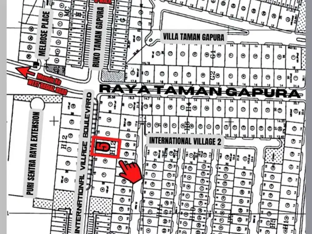 JUAL TANAH SIAP BANGUN CITRALAND INTERNASIONAL VILLAGE