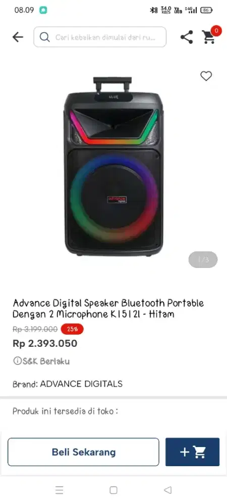 Promo speakar advance