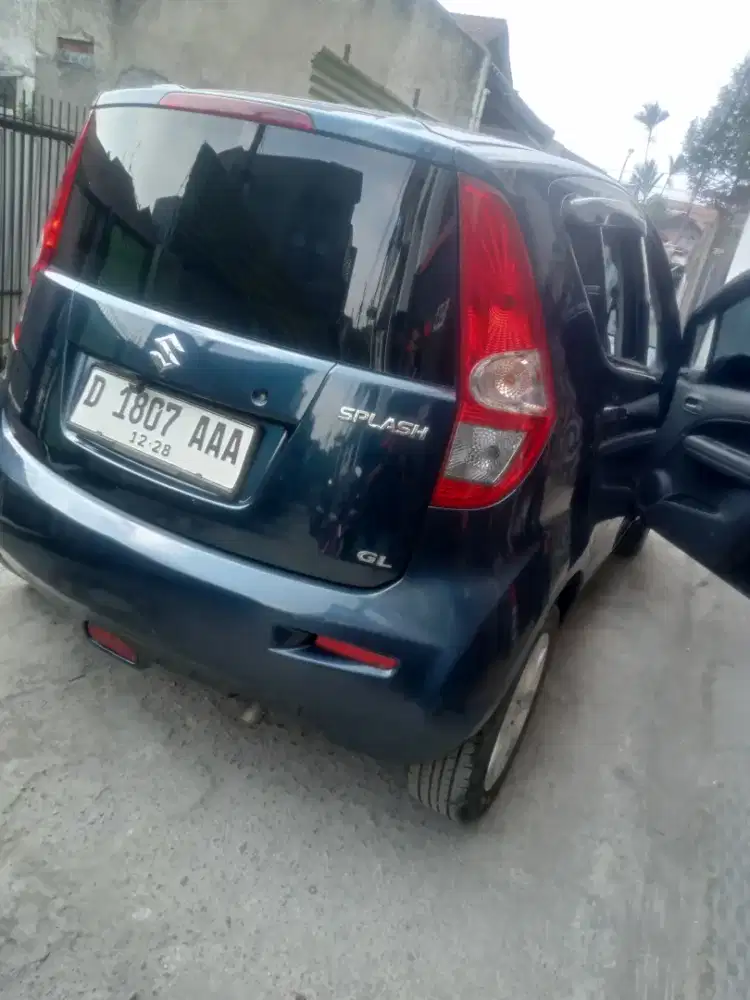 Suzuki splash 2012 plat bandung