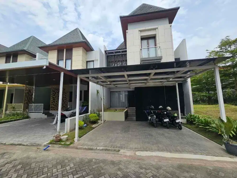 RUMAH MEWAH JOGJA FURNISHED BERKONSEP ECO-LIVING DALAM PERUMAHAN ELITE DI MAGUWOHARJO DEPOK SLEMAN YOGYAKARTA