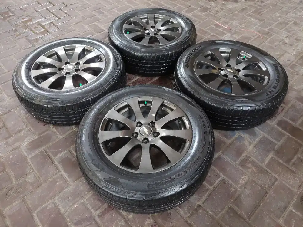 Velg Ban Tebal Ori Captiva R17 Xtrail CRV Innova Reborn Zenix Hilux