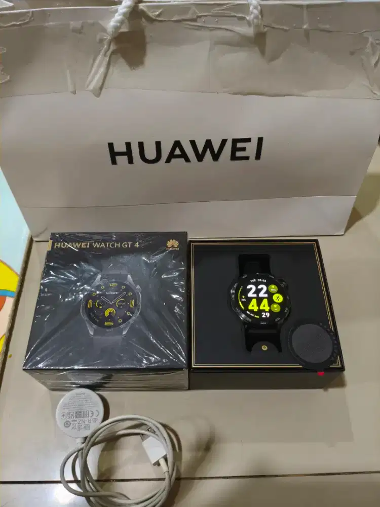 HUAWEI GT 4 BLACK FULLSET ORIGINAL