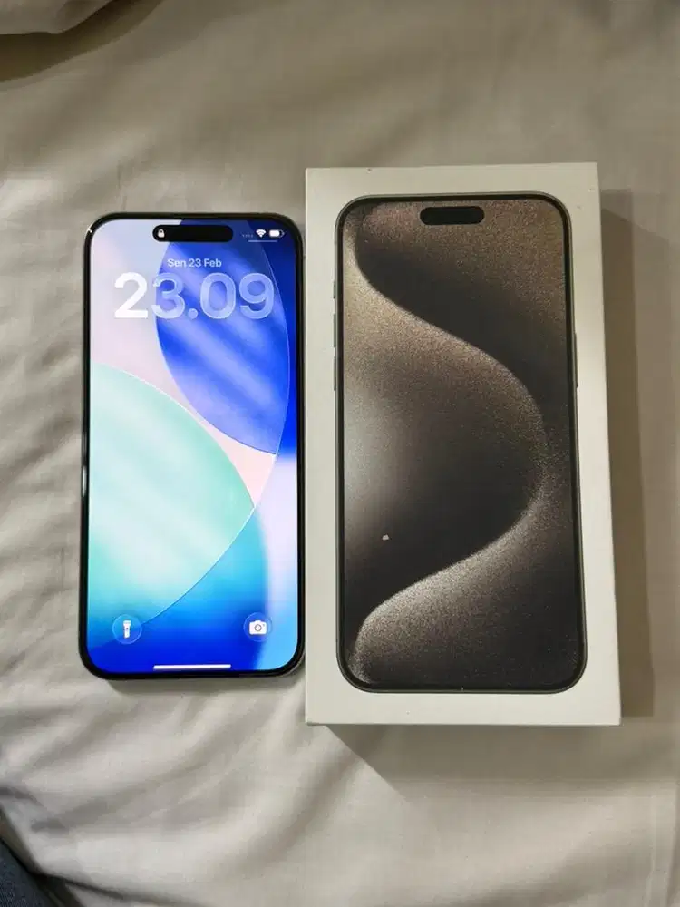Dijual iphone 15promax 256 (Ex ibox)