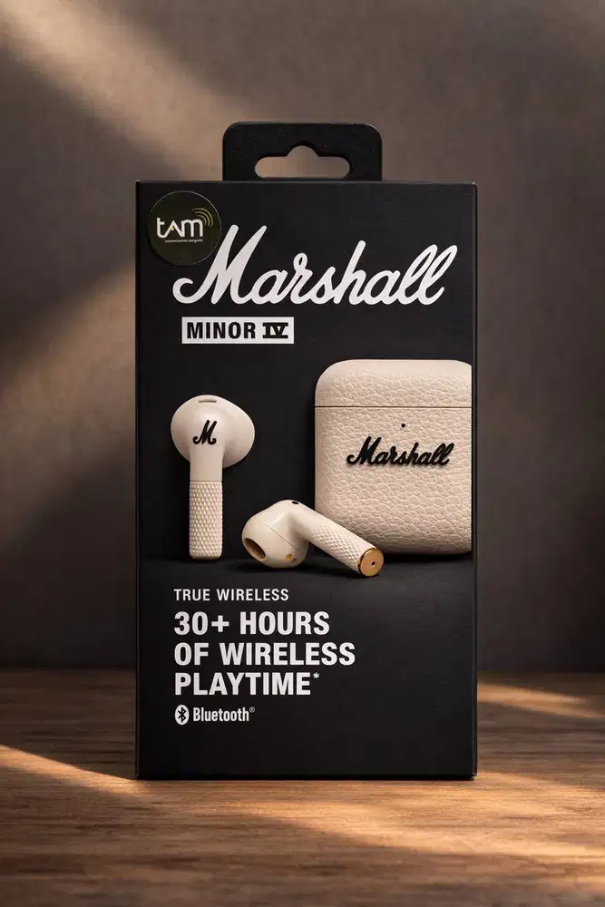 Marshall Minor IV / 4 New Earphone Earbuds Resmi Indonesia TAM