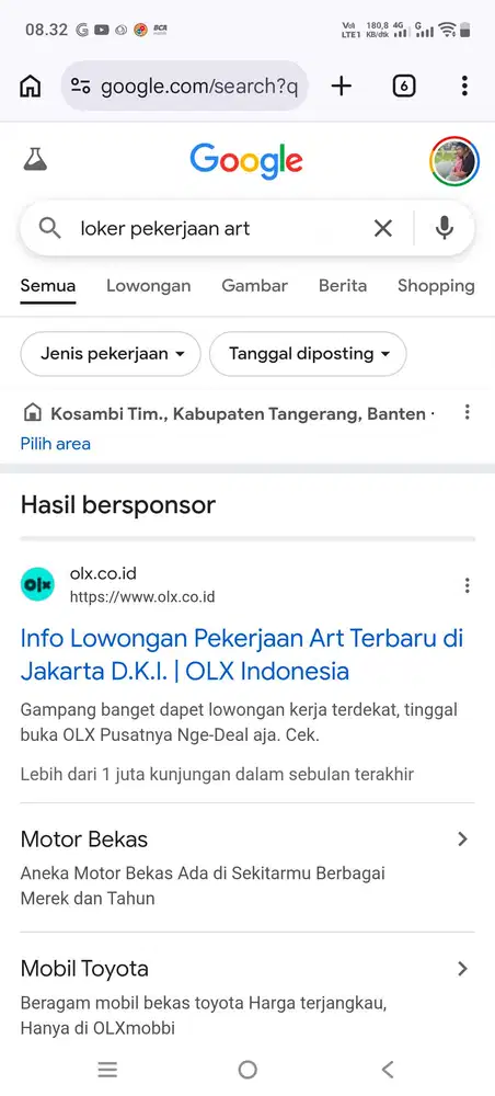 Lowongan kerjaan untuk art daerah tangerang tinggal dalam