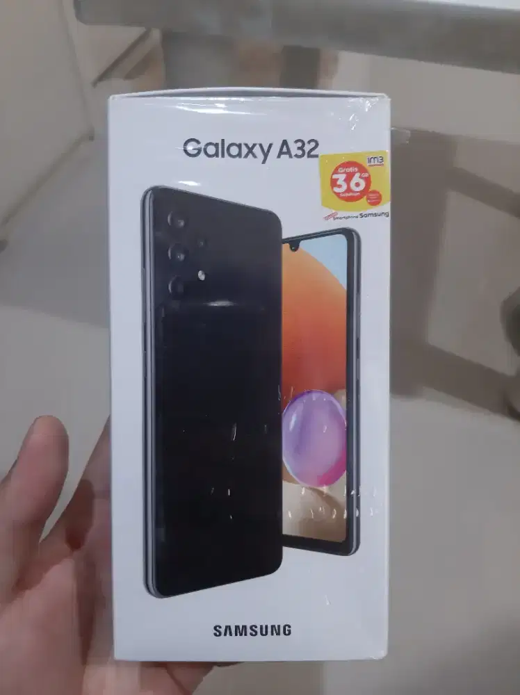 Samsung A32 8/128GB 4G Hitam Lengkap Box