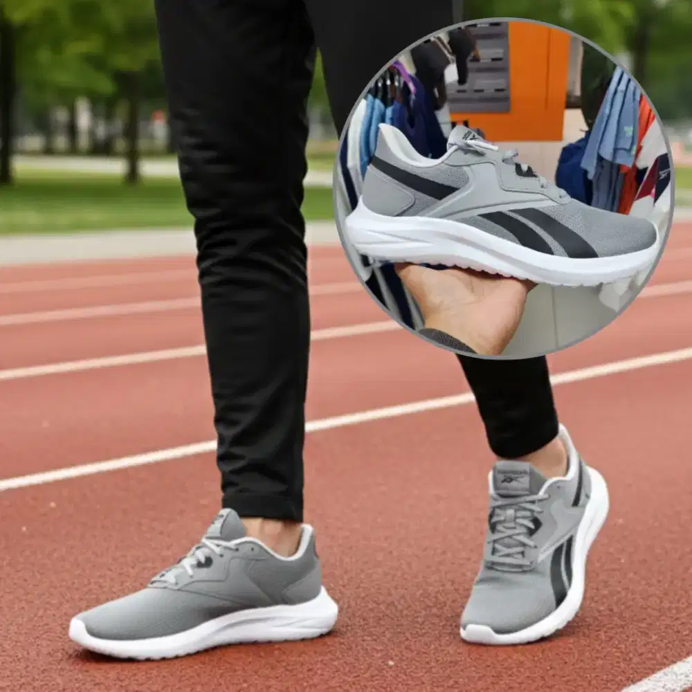 Sepatu Reebok ORIGINAL ENERGEN LUX Men Grey