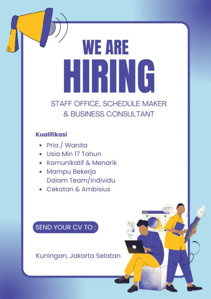 Loker nih guys masih anget