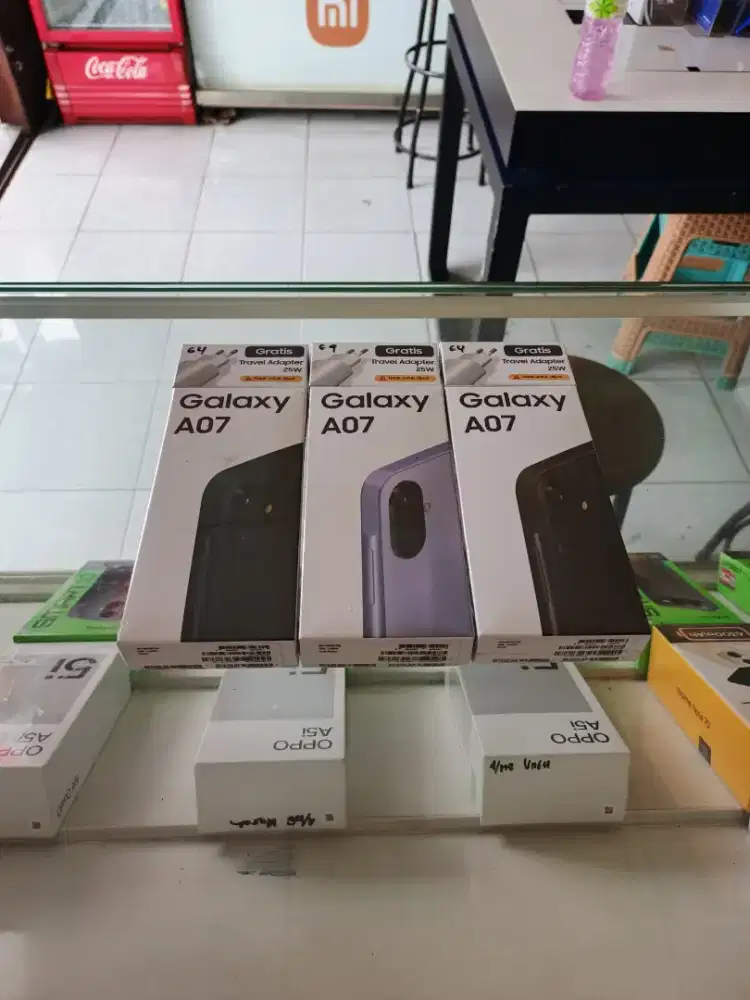 Fast respon WA Samsung Galaxy A07 4/64 Garansi resmi 1thn