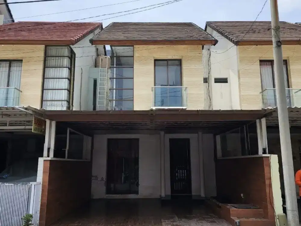 Rumah 2 Lantai Full Interior Perumahan Pantai Mentari Row Jalan 3 Mobil