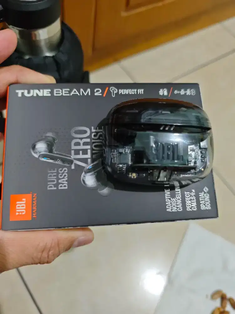 TWS JBL TUNE BEAM 2 GHOSTBLACK