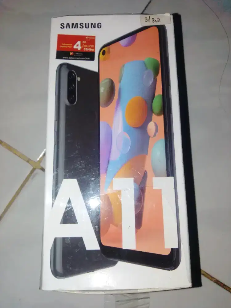 Samsung Galaxy A11 3/32 ex garansi