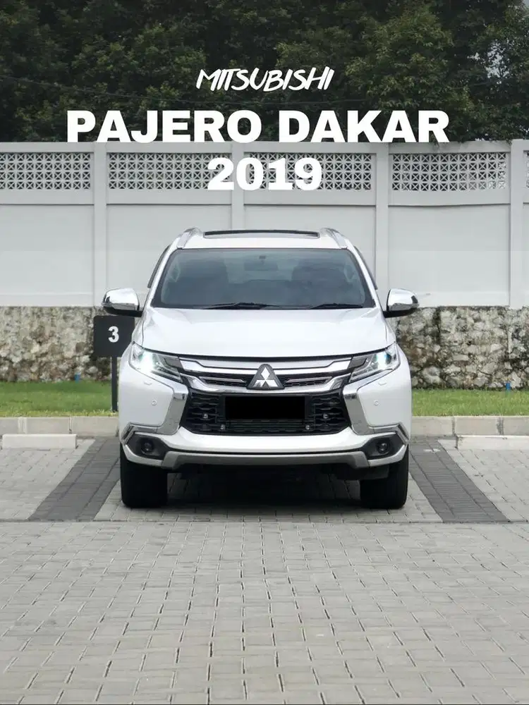 Mitsubishi Pajero Sport Dakar 4x2 AT Automatic DIESEL White 2019.