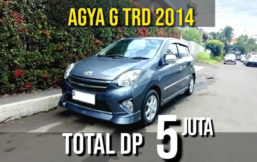 Toyota Agya G TRD MT 2014 | Bisa Kredit TDP=5juta