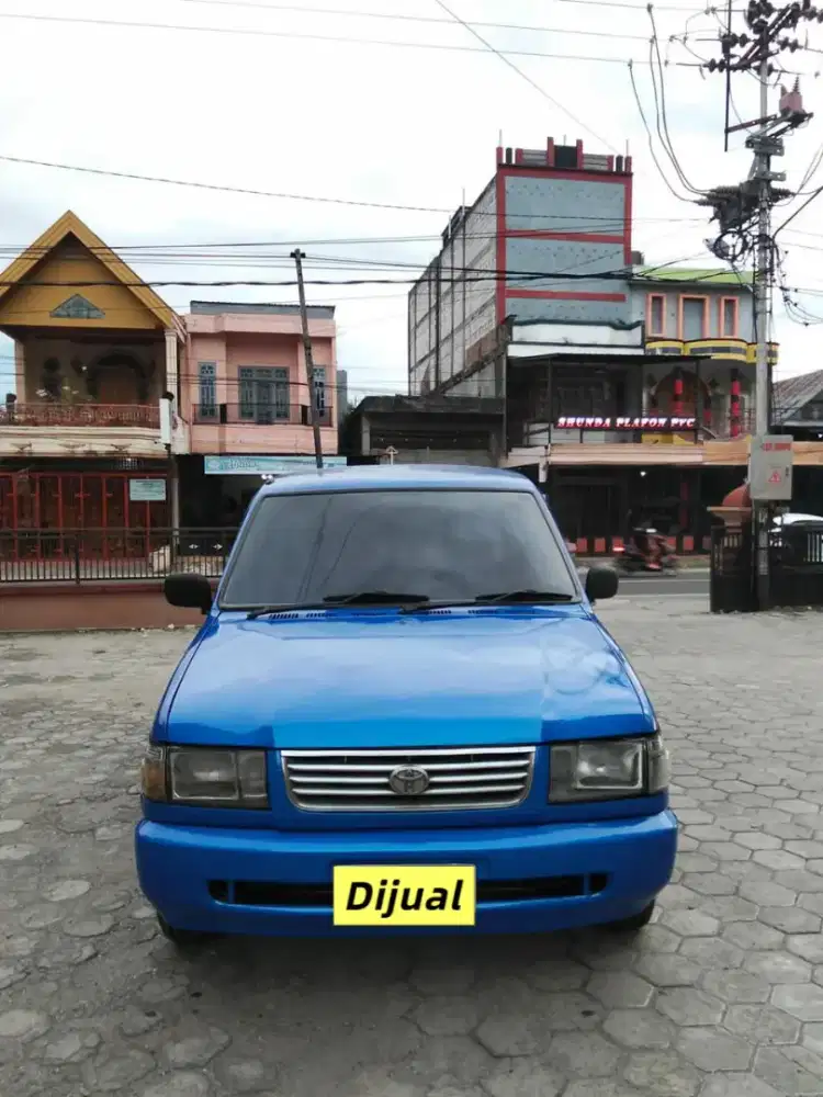 KETERANGAN JUAL MOBIL TOYOTA KIJANG LSX TAHUN 2000 SOLAR - SIAP PAKAI!