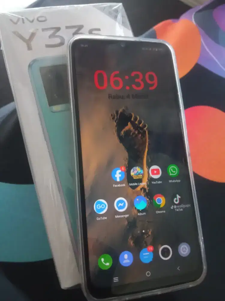 Hp vivo y33s Ram 8/128