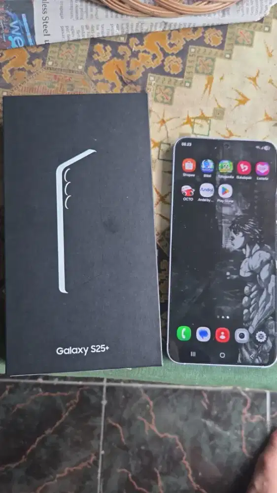Samsung S25+ biru 12/512 no minus fulset ori