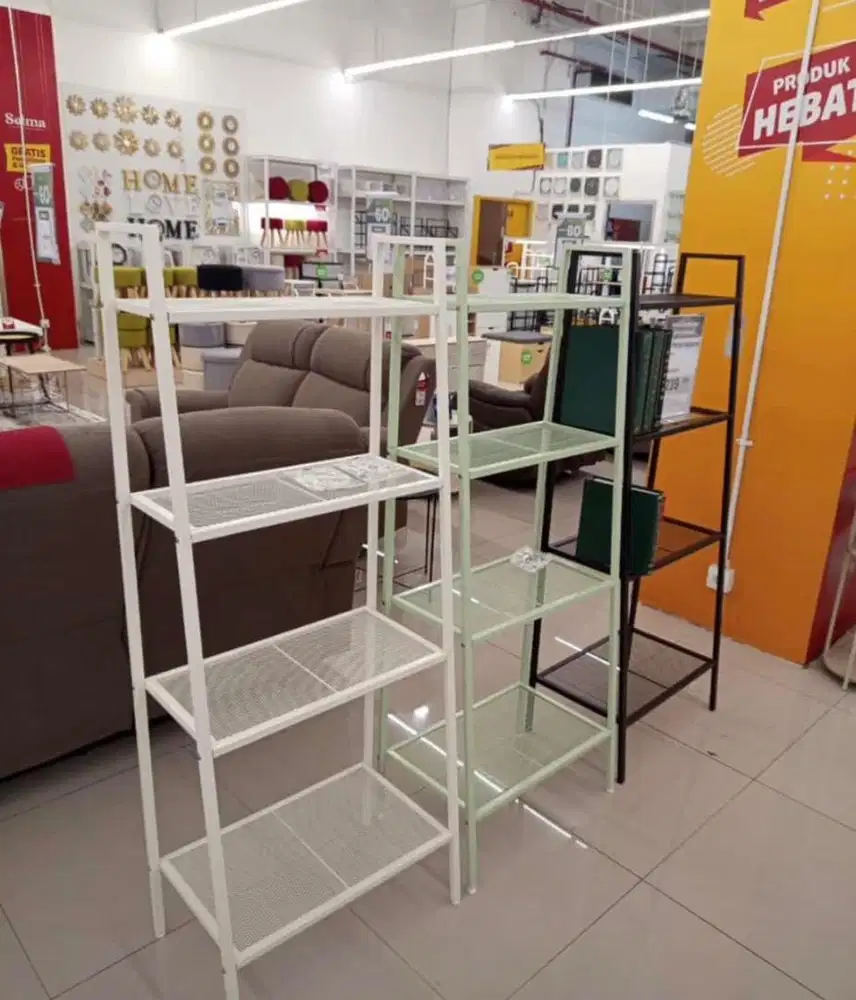 Jual baru rak sudut susun 4 aesthetic