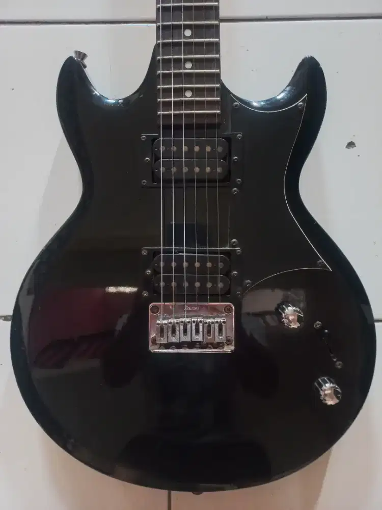 Gitar merk ibanez gio gax30 bk asli original MIC