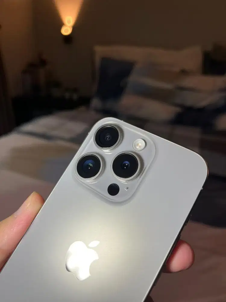 Iphone 15 Pro 128GB 95% Mulus ex Ibox (case premium +cable charge ori)