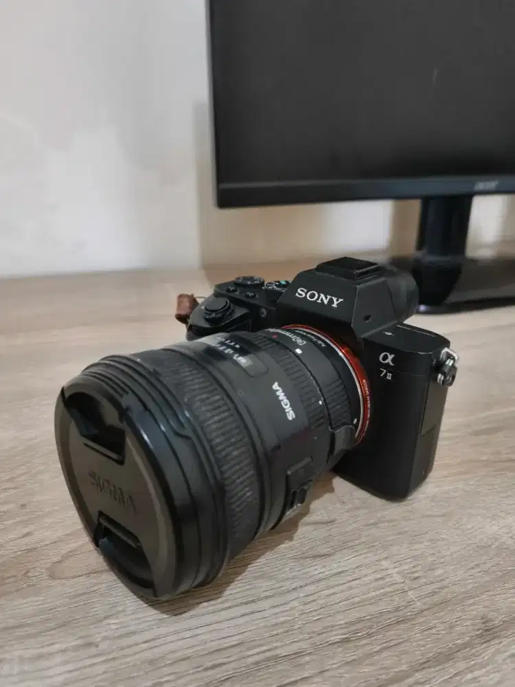 Sony a7ii dan lensa Sigma 50mm 1.4