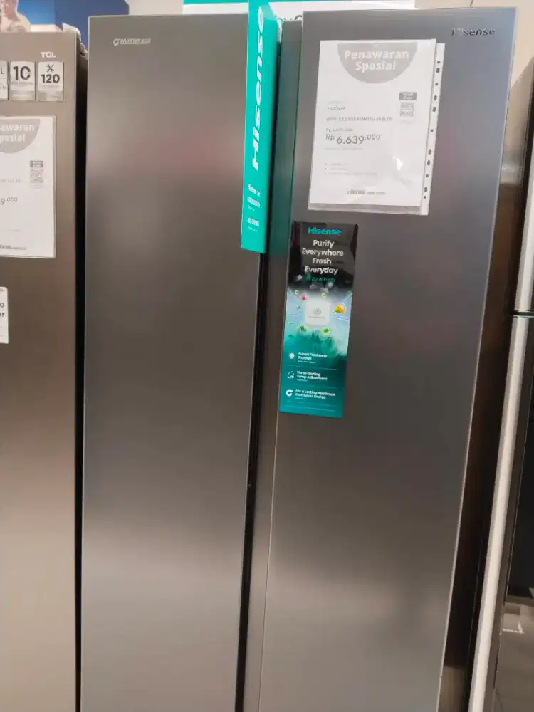 KULKAS HISENSE SBS 468LTR