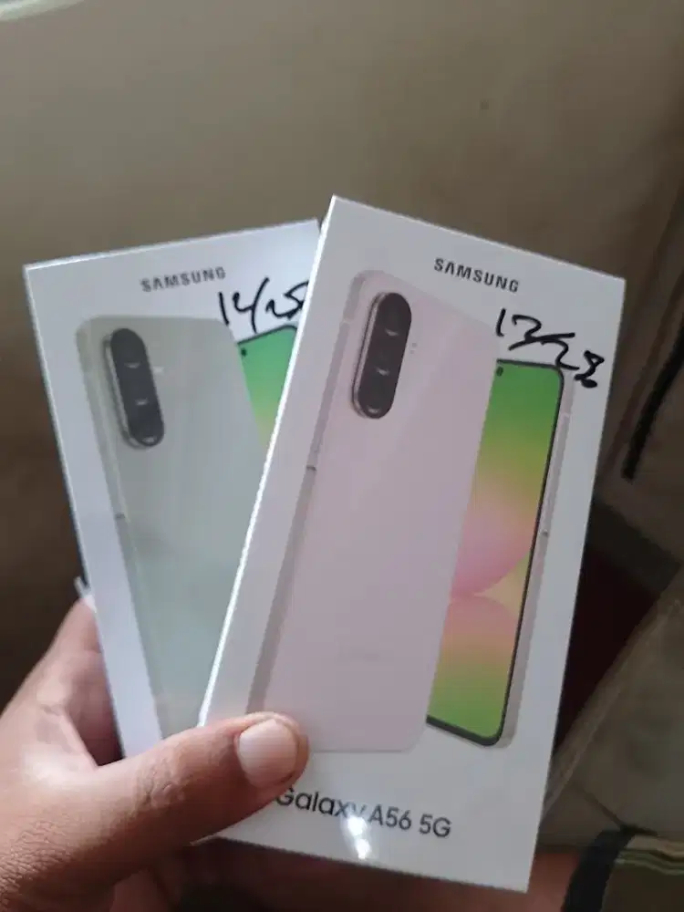 New samsung galaxy A56 ram12/256 garansi resmi 1 tahun