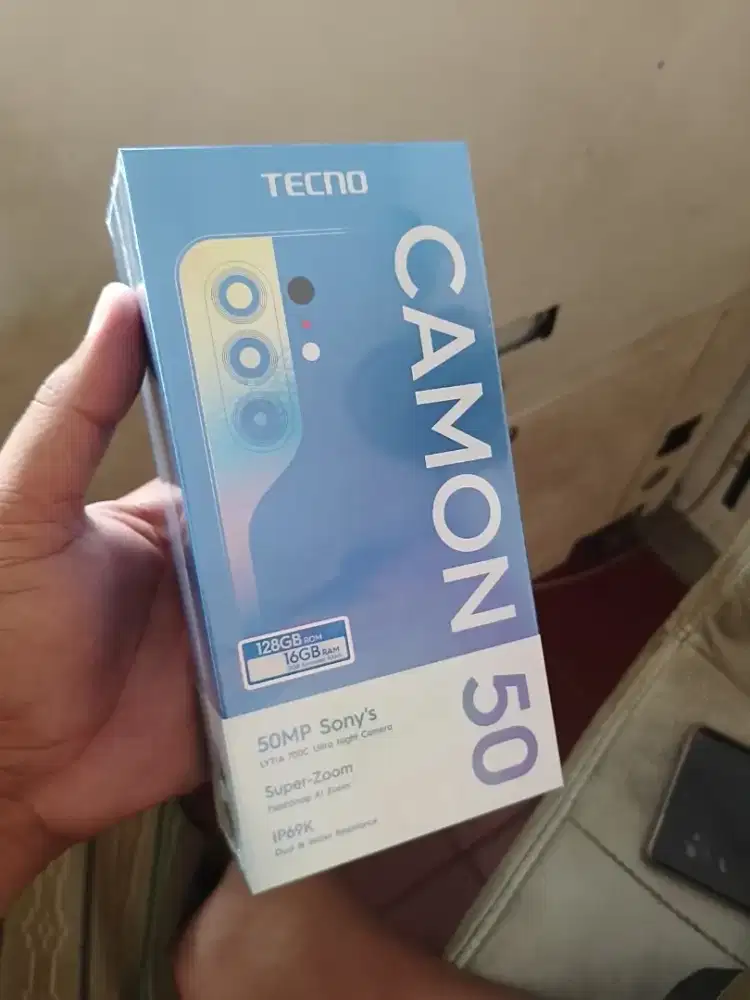New tecno camon 50 ram8/128 garansi resmi 1 tahun
