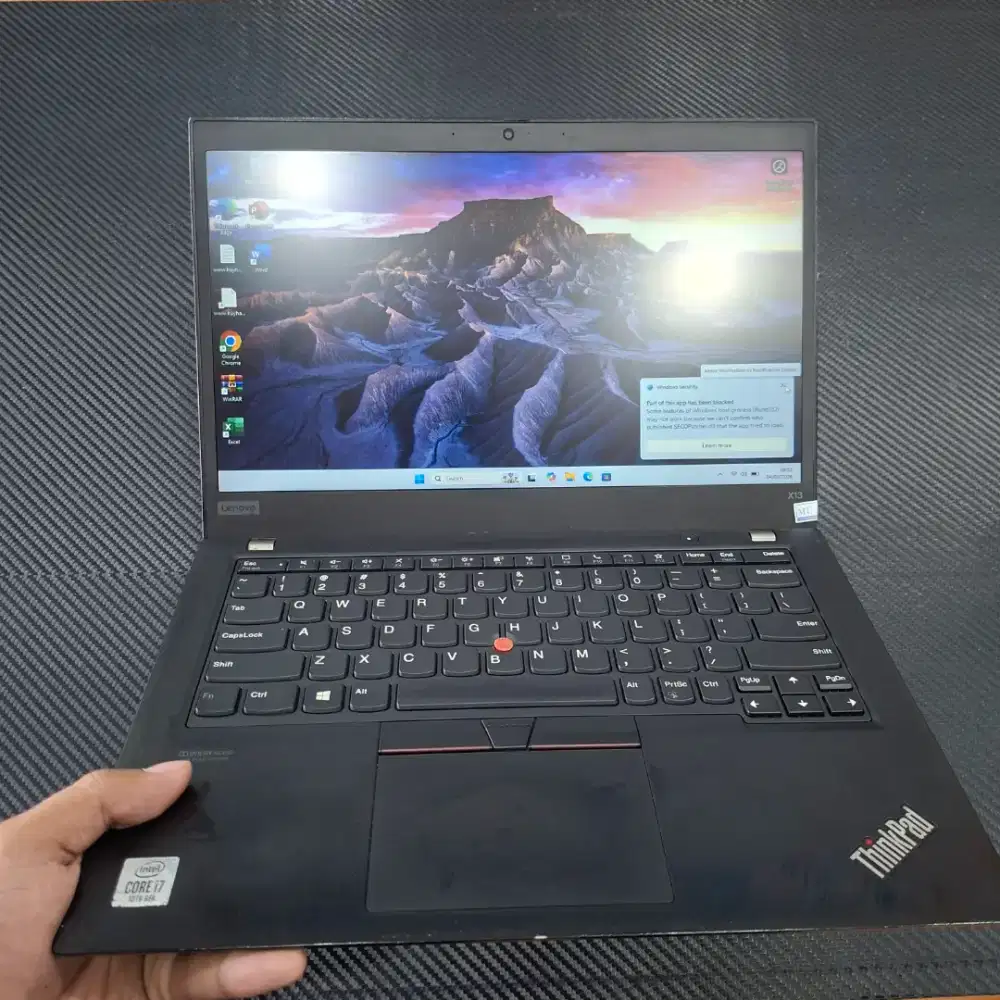 BUTUH DINO IKI, LAPTOP THINKPAD X13 I RAM 8GB I SSD 256 GB