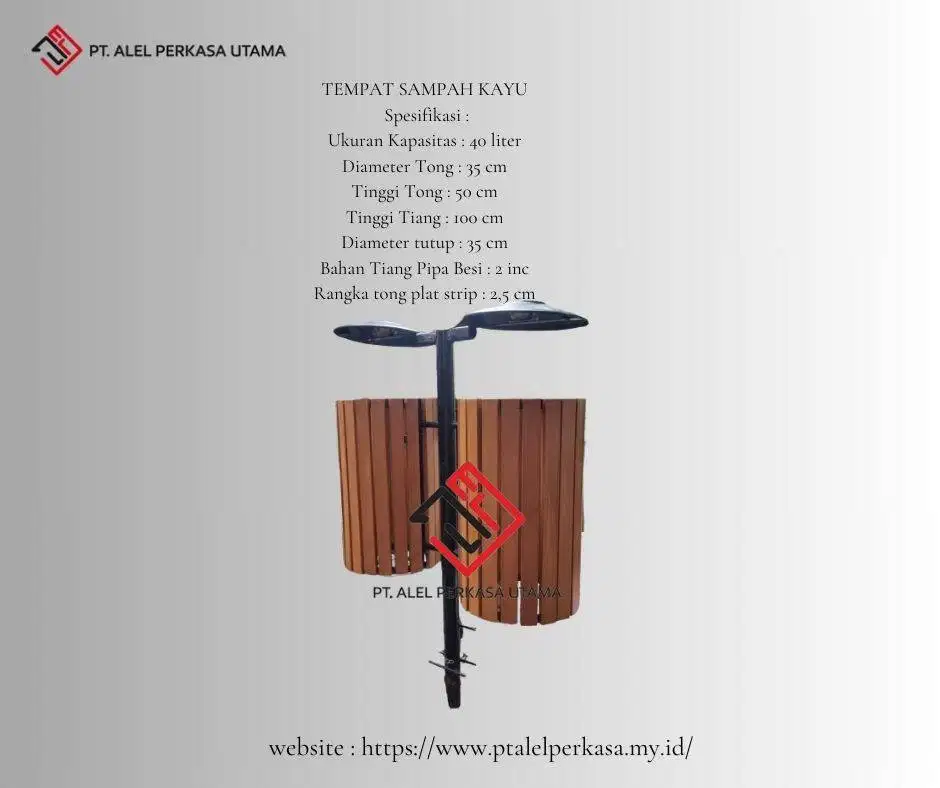 Tempat Sampah 40 Liter