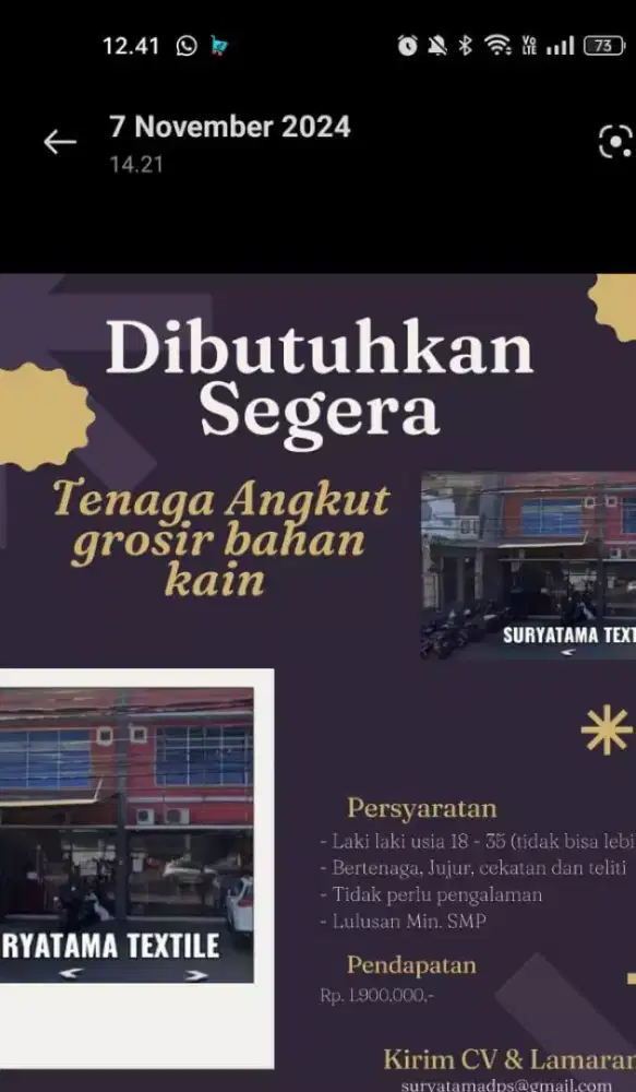 Helper ( tenaga angkat )