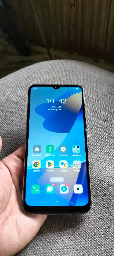 Oppo A16 4G LTE 3/33 batangan normal siap pakai