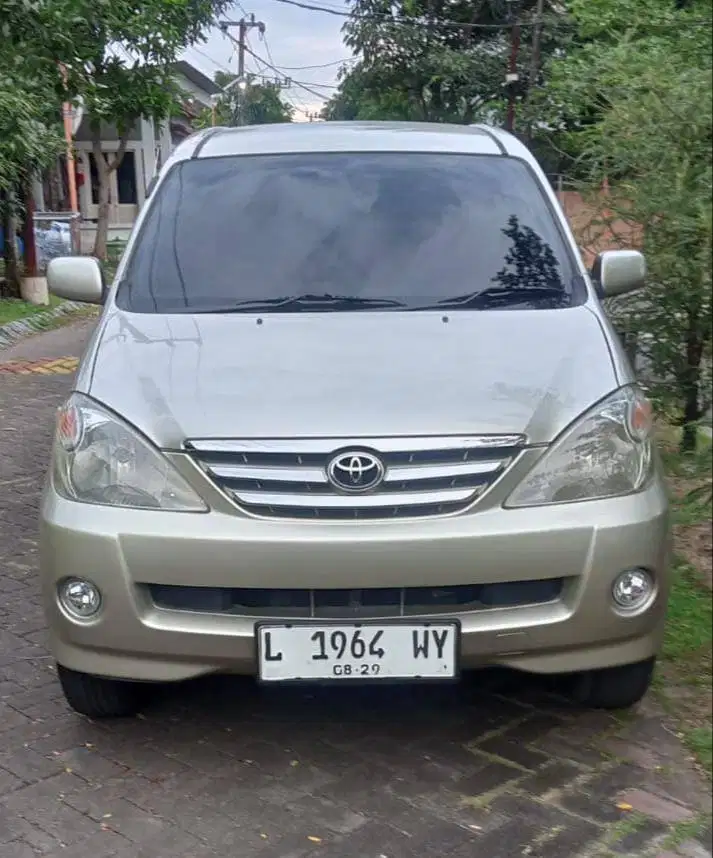 Avanza G 2004 km 80 rb asli service record Astra