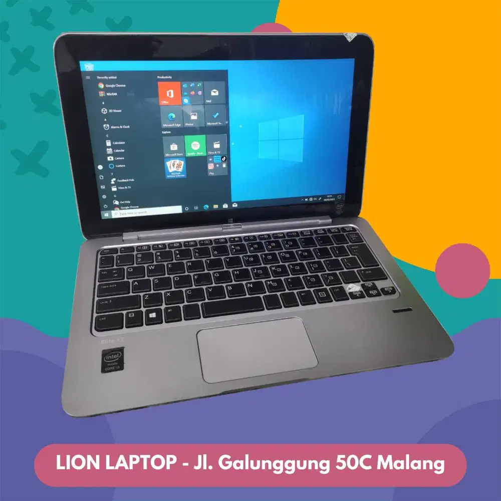 RAM 8GB SSD 256GB Touchscreen HP Elite X2 1011 G1 Tablet [04|03]