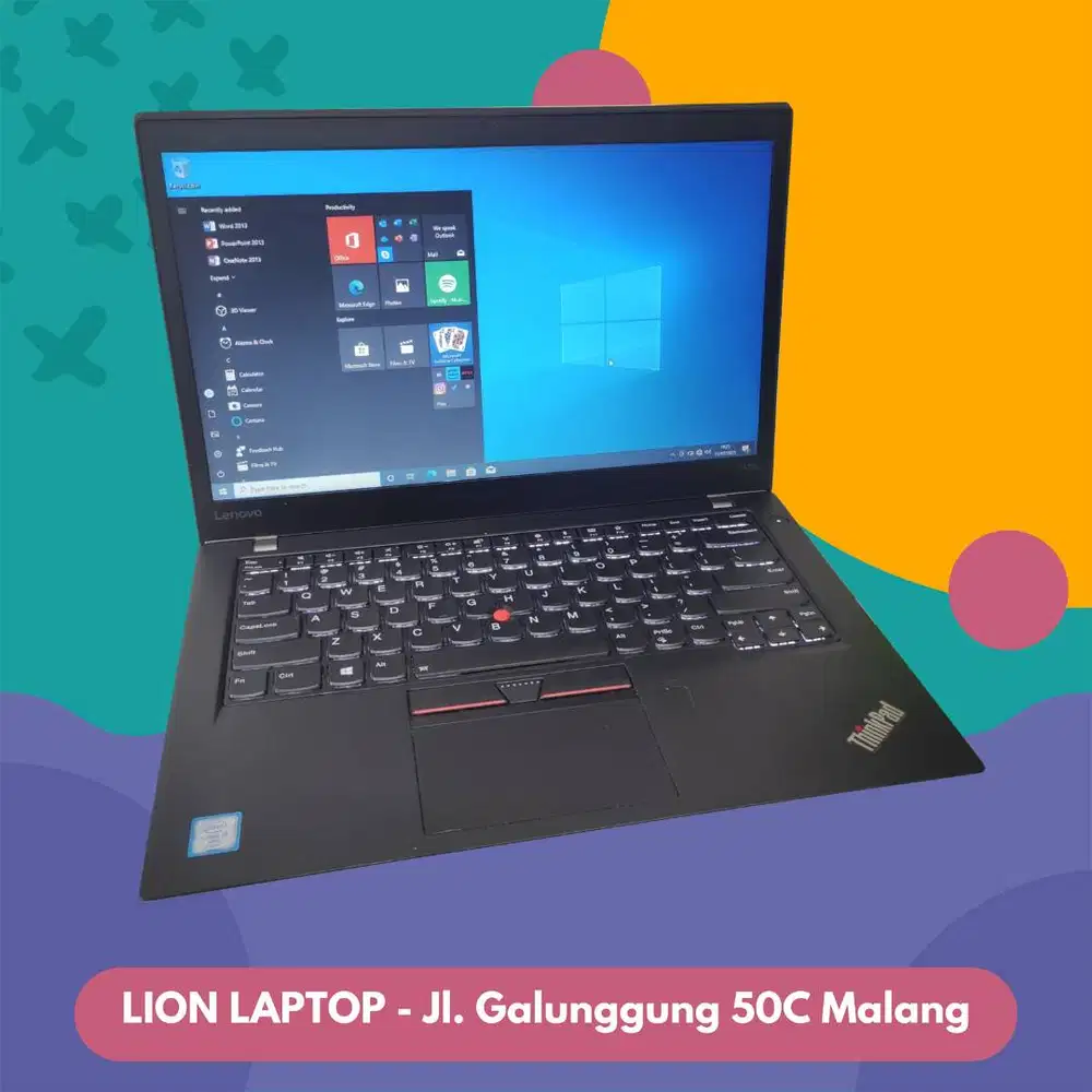 RAM 8GB SSD 256GB Core i7 SLIM Lenovo Thinkpad T470s [04|03]