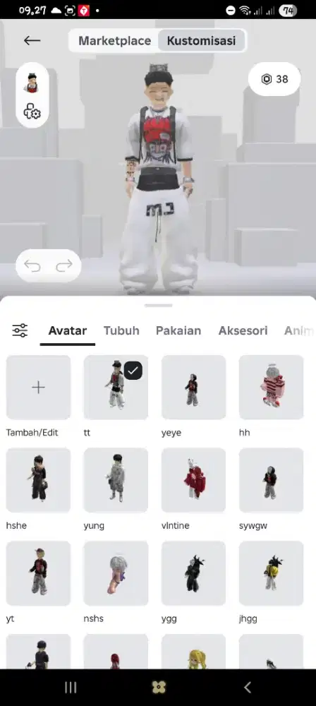 AKUNW ROBLOX CWEK CWOK BISA PAKAI
