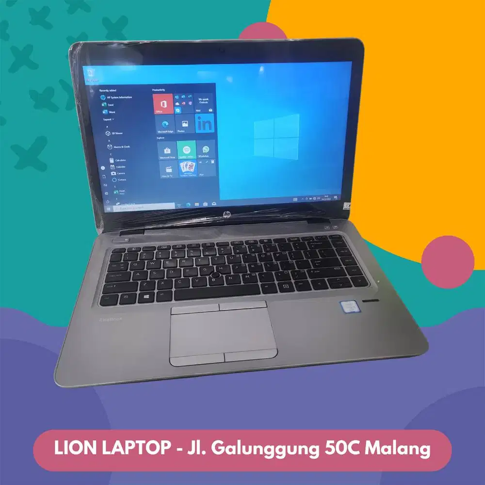 Core i5 RAM 8GB Murah SSD 258GB HP Elitebook 840 G3 [04|03]
