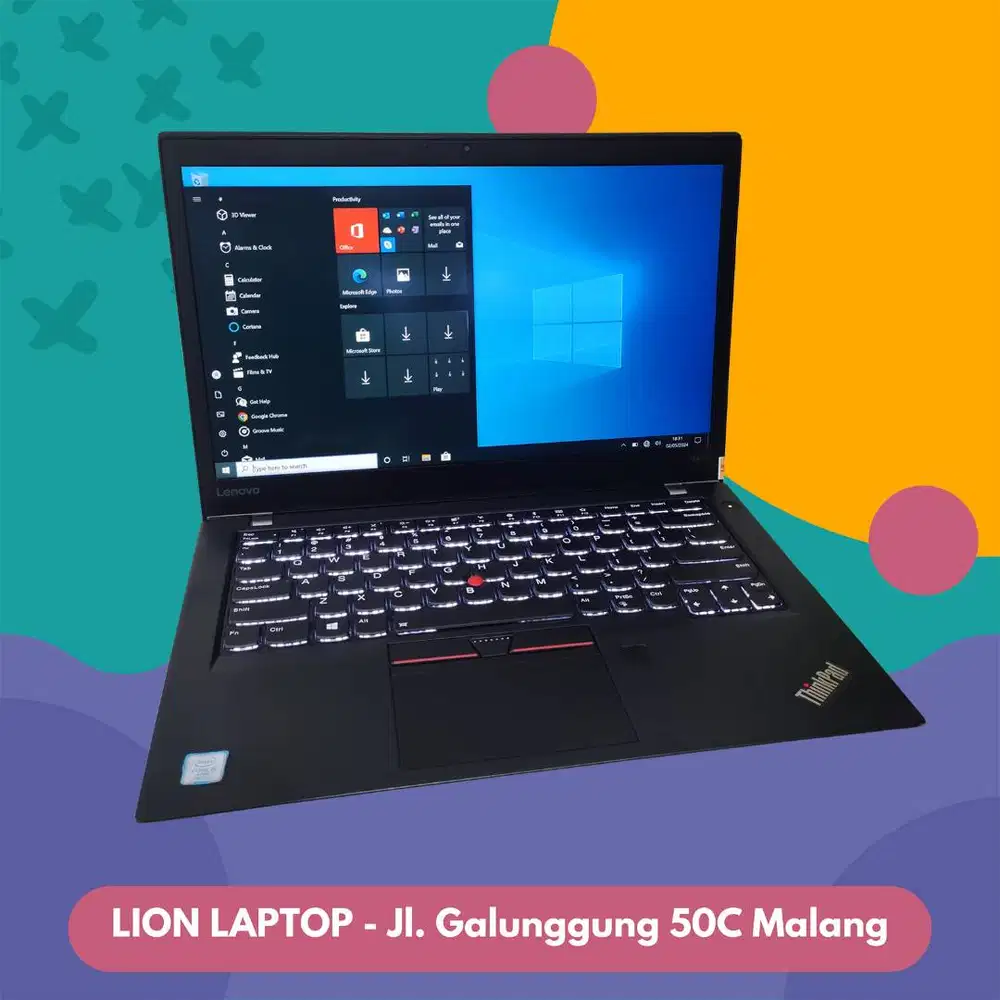 Core i5 Gen 7 RAM 8GB SLIM TOUCHSCREEN Lenovo Thinkpad T470s [04|03]