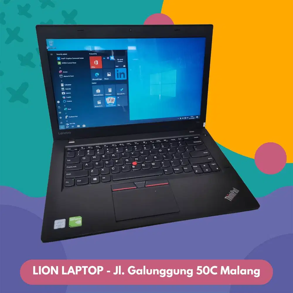 Double VGA Core i7 RAM 8GB Lenovo Thinkpad T460 [04|03]