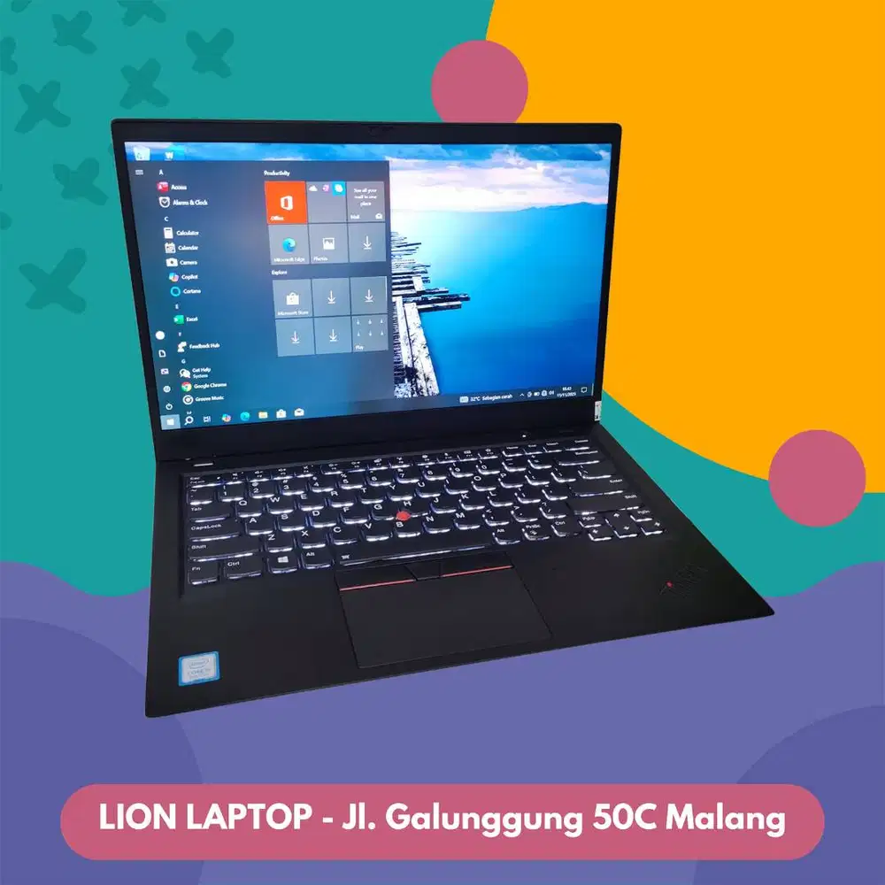 X1 Carbon Slim Ringan i5 gen 8 8/256 [04|03]