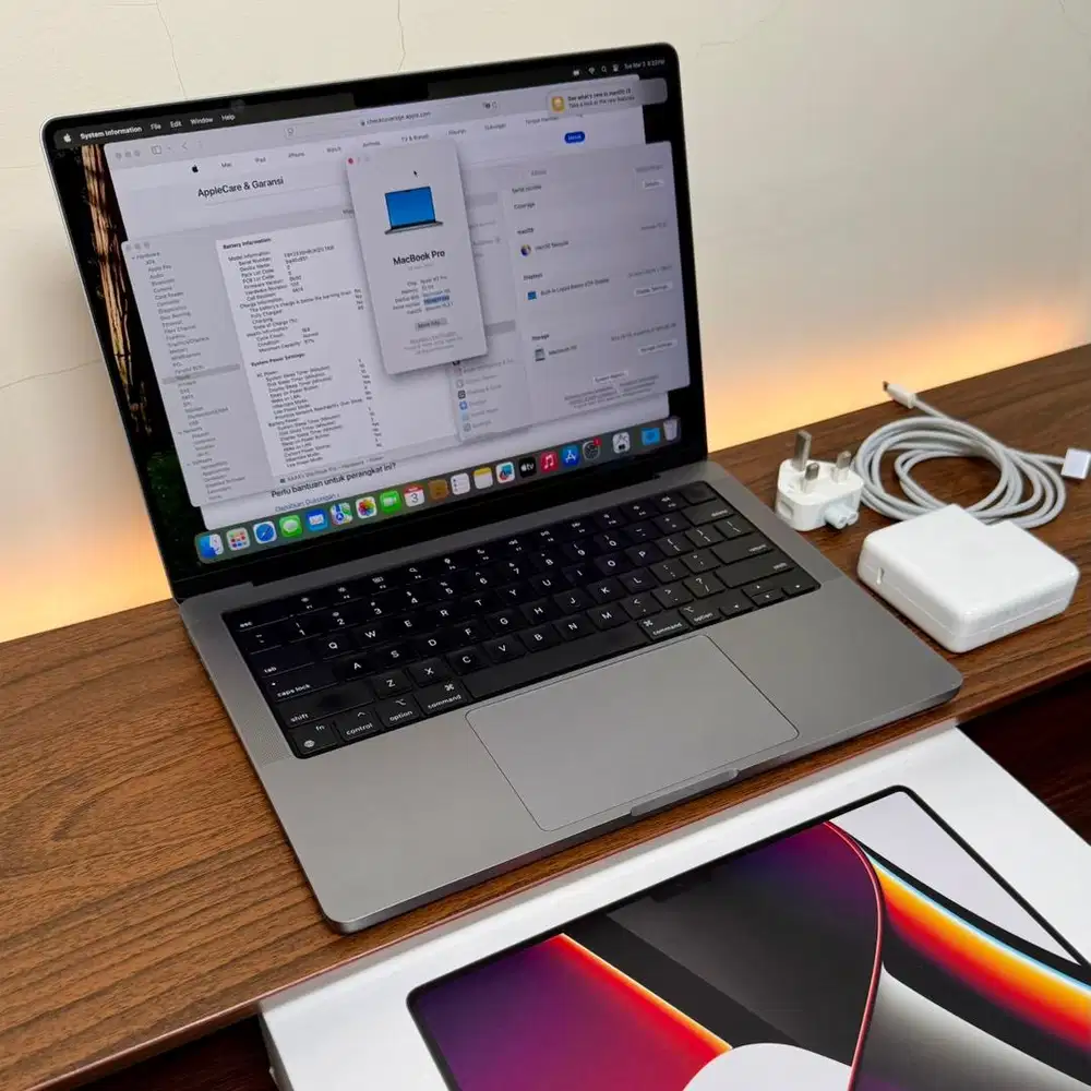 MacBook Pro 14 inch 2023 M2 Pro Ram 32GB SSD 1TB CPU 12c GPU 19c