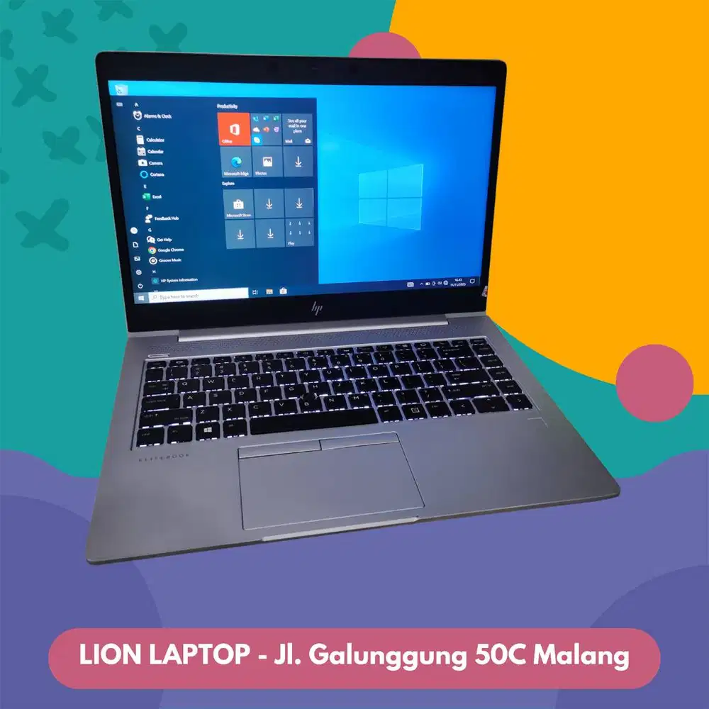 FUll Aluminium Body Core i7 gen 8 8/256 HP Elitebook 840 G6 [04|03]