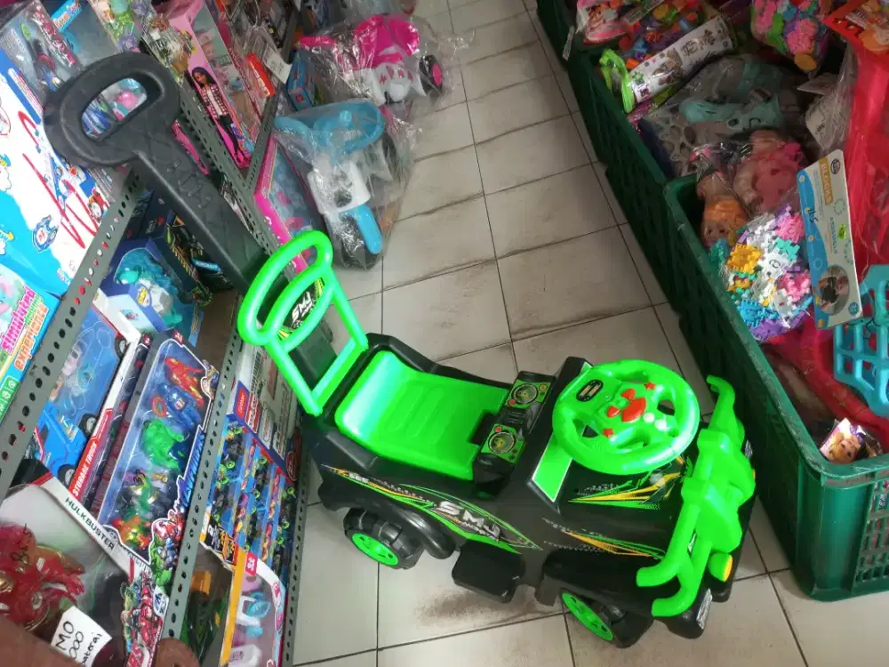 Mainan Anak Mobil Naik Dorong