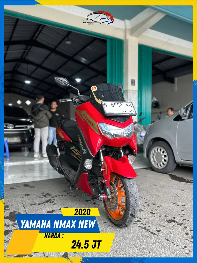 YAMAHA NMAX NEW 2020 MONGGO GAS POLL HIKMAH MOTOR KEPUH